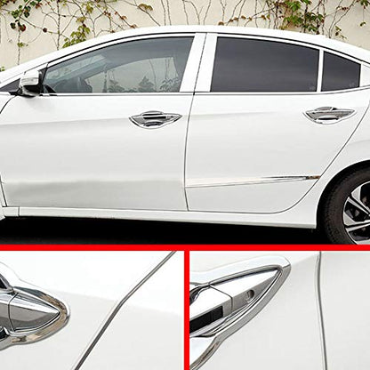ESUPPORT 16ft 5M U Shape Car Door Moulding Rubber Scratch Protector Strip Edge Guard Trim Seal Transparent