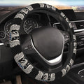 Car Steering Wheel Cover with Anti-Slip Lining, Universal 15 inch Wheel Cover, Fashion Car Interior Accessories for Women Men - Bald Eagle - color: Bald Eagle