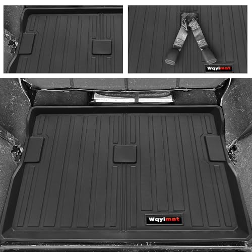 Custom All Weather TPE Trunk Liner Cargo Mats for 1976-1986 Jeep CJ-7; 1987-1995 Wrangler YJ; 1997-2006 Jeep Wrangler TJ/LJ Accessories - color: for 1997-2006 Jeep Wrangler TJ/LJ Cargo Mats