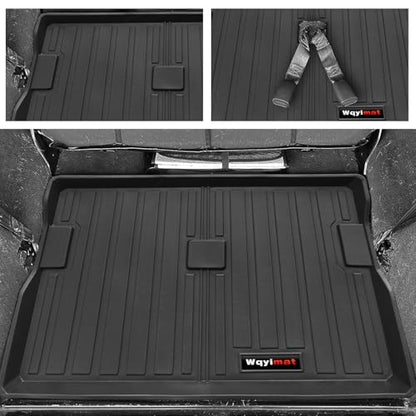 Custom All Weather TPE Trunk Liner Cargo Mats for 1976-1986 Jeep CJ-7; 1987-1995 Wrangler YJ; 1997-2006 Jeep Wrangler TJ/LJ Accessories - color: for 1997-2006 Jeep Wrangler TJ/LJ Cargo Mats