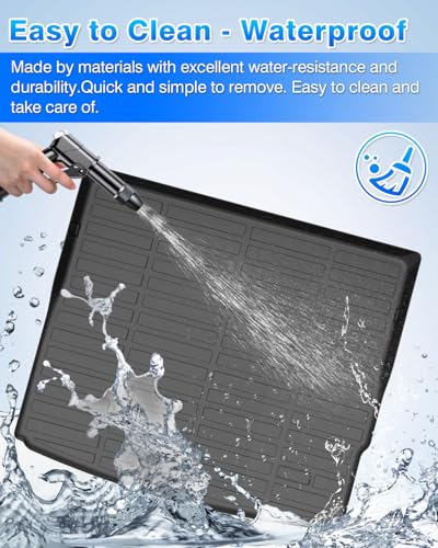 Cartist Cargo Liner for Nissan Ariya 2023 2024 2025 2026 Trunk Mat for Ariya Accessories TPE All Weather Cargo Mat Anti-Slip - size: 5)Nissan Ariya 2023-2026