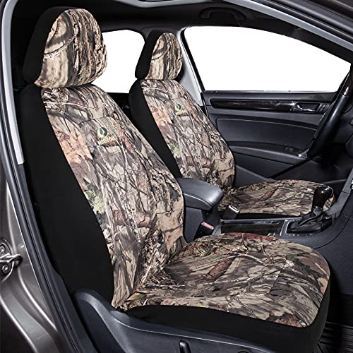 Mossy Oak Camo Seat Covers Low Back - Made with Cotton Twill, Airbag Compatible, Universial Fit Most Bucket Seats - Official Licensed Product - color: Cotton Twill Low Back