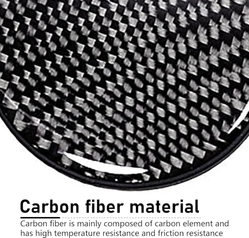 2PCS Car Cup Holder Coasters, Carbon Fiber Coaster, 2.68" Waterproof Non-Slip Insert Water Bottle Coaster Pad, Universal Drink Mat for Car Truck SUV, Auto Interior Accessories(Black) - color: black