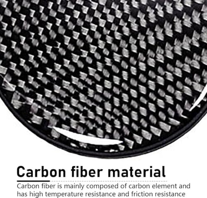 2PCS Car Cup Holder Coasters, Carbon Fiber Coaster, 2.68" Waterproof Non-Slip Insert Water Bottle Coaster Pad, Universal Drink Mat for Car Truck SUV, Auto Interior Accessories(Black) - color: black