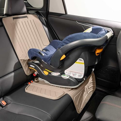 WeatherTech Child Car Seat Protector with Back Tan - color: Tan, size: Seat with Back