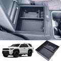 OEM Fit 2026 4Runner Center Console Organizer Tray Compatible with 2025 2026 Toyota 4Runner (6th Gen) Accessories ABS Plastic Armrest Insert Coin Holder Storage Box (Not for 2010-2024)