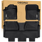 OEDRO Floor Mats Compatible with Toyota Tundra CrewMax Cab 2014-2021, Custom Fit Front & 2nd Row Liner Set (with Coverage Under 2nd Row Seat), Black TPE All-Weather Guard - style: 2014-2021 Toyota Tundra CrewMax Cab