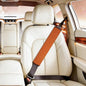 Extended Seat Belt Cover Pad, 2 Pack Soft & Comfortable Universal Seatbelt Covers for Adults and Kids, Fits Car Seat Belts, Armrest, and Backpacks (Brown) - color: Brown