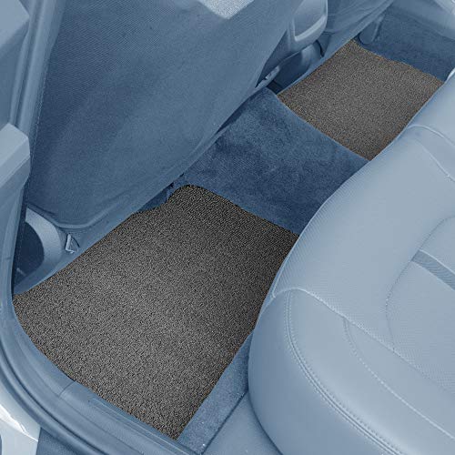 FH Group Car Floor Mats - DIY Ultra Waterproof Trimmable Non-Slip Vinyl Floor Mats, Solid Gray