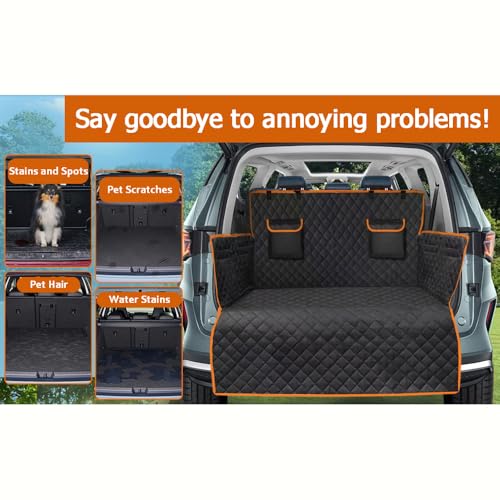 SUV Cargo Liner for Dogs for Lucid Gravity 2025-2026, Waterproof Non-Slip Pet Trunk Protector Scratchproof Dog Blanket Easy to Clean
