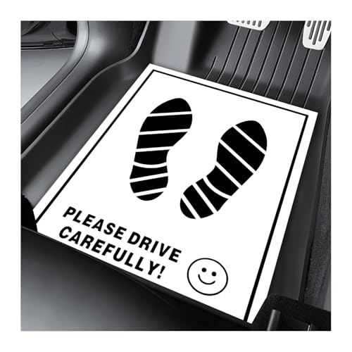100 PCS Paper Car Floor Mats, 15"×19" Disposable Waterproof Car Floor Protector with Footprint Words, Temporary Foot Mat Auto Detailing Supplies for Cars Trucks SUVs - color: 100 PCS