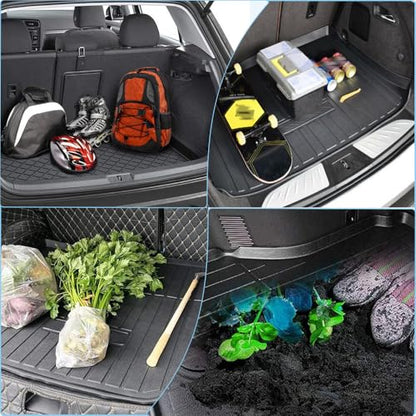 Civic Sedan Cargo Mat - Compatible with 2016-2021 Models，All Weather Rear Cargo Liners Trunk Tray Floor mats，3D Tech Modeling Waterproof Durable Odorless TPO Accessories, No 2-Doors/Hatchback Models - size: For 2016-2021 Honda Civic Sedan