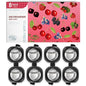 Car Air Freshener Vent Clips, 8 Pack, Provides Long-Lasting Scent, Up to 240 Days, Odor Eliminator (Cherry) - color: Cherry