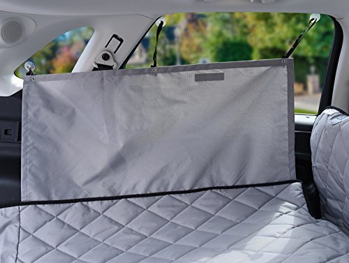 Jumbl Cargo Liner for SUV's and Cars, Waterproof Material, Non Slip Backing, with Side Walls Protectors, Extra Bumper Flap Protector, Large Size - Universal Fit