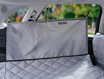 Jumbl Cargo Liner for SUV's and Cars, Waterproof Material, Non Slip Backing, with Side Walls Protectors, Extra Bumper Flap Protector, Large Size - Universal Fit