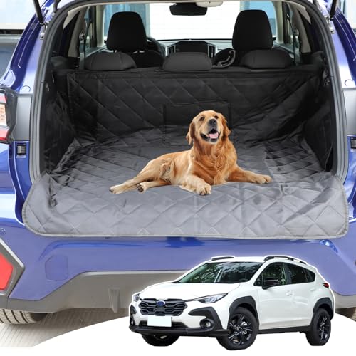 HAPPYHORSE Pet Dog Trunk Cargo Liner Compatible with Subaru Crosstrek 2024 2025，Cargo Cover Waterproof and Non-Slip Dog seat Cover Cargo Liner Area Protector Cover (Subaru Crosstrek 2024 2025 (A))