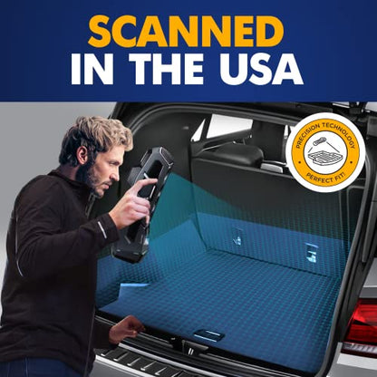 Premium Cargo Liner for Mercedes-Benz GLE 2016-2019 - 100% Protection - Custom Fit Car Trunk Mat - All-Season Black Cargo Mat - 3D Shaped Laser Measured Trunk Liners for Mercedes-Benz ML 2012-2015