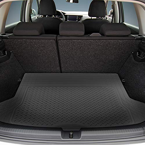 FH Group ClimaProof Universal Cargo Mat – All-Weather, Trimmable Trunk Mat (54.5" W x 44" D) – Fits Most Cars, SUVs & Trucks – Gray - color: Gray, size: Large