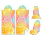 2 Pack Car Seat Towel Covers, Sweat-Proof Microfiber Seat Protectors for Gym, Running, Beach & Workout, Breathable Quick-Dry, Machine Washable, Pastel Pineapple Print, Universal Fit - color: Pastel Pineapple