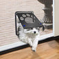 Dog Door for Screen Door, Cat Door Screen Small Dog Door Insert for Sliding Door Easy Install, Small 8"×10"