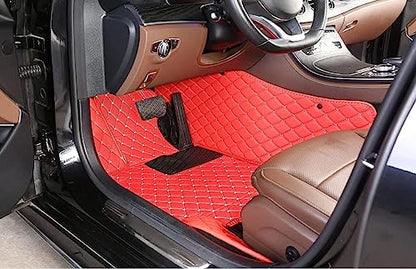 Custome Car Mats Accessories All Weather Floor mats Compatible with Automotive Floor Mats Passenger car mats (Black) - color: Black