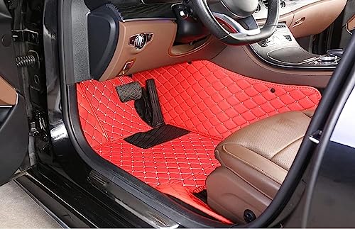 Custome Car Mats Accessories All Weather Floor mats Compatible with Automotive Floor Mats Passenger car mats (Gray Black) - color: gray Black