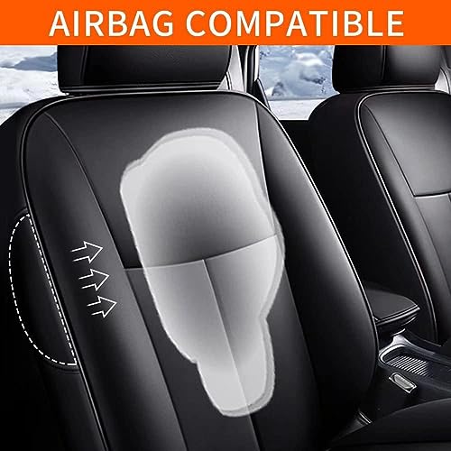 AOMSAZTO Custom Fit Car Seat Covers for Nissan Altima: 2013 2014 2015 2016 2017 2018 S SV SR 2017-2018 SL Full Set Faux Leather Waterproof Car Seat Covers Black - color: Black, size: Altima 2013-2018 SV,S,SR & 17-18 SL Full Set
