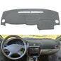 Dash Cover Mat Custom Fit for Mitsubishi Galant Dashboard Cover Pad Cap Carpet Protector F212 (Dark Gray) - color: Dark Gray
