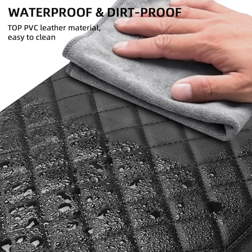 Center Console Cover Compatible with 2009-2014 Ford F150, PVC Leather Middle Console Cover Seat Box Lid, Armrest Box Protective Cushion Pad, Customized Truck Accessories - size: Bucket Console 2009-2014 F150