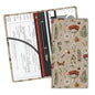 Leather Car Registration and Insurance Card Holder, Cute Car Accessories Vehicle Glove Box Car Organizer for Documents, Cards, License Cute Boho Mushroom - color: Cute Boho Mushroom