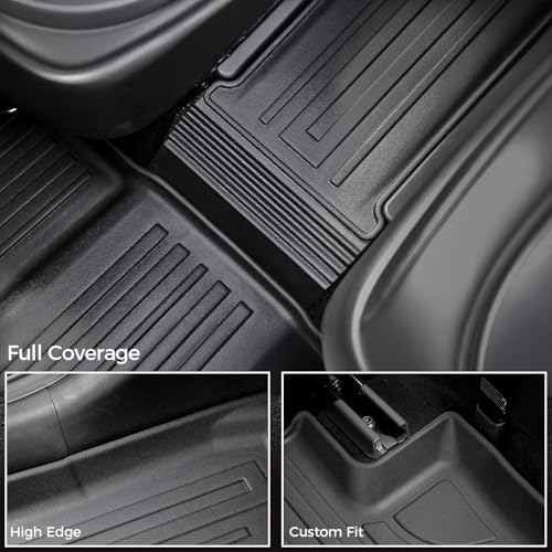 Floor Mats for Hyundai Palisade Gasoline 2026, All Weather Floor Mats Trunk Cargo Liner with Backrest Protectors Accessories, Full Coverage Set (Fit 7/8 Seats) - size: For Hyundai Palisade | 2026