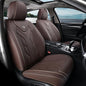 Coverado Front Seat Covers, Car Seat Covers Front Seats, Leather Seat Covers for Cars, Automotive Seat Covers Car Seat Protector Car Accessories Fit for Most Sedans SUV Pick-up Truck(Coffee)