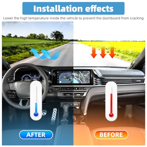 Dash Cover Mat for Toyota Camry 2025 2026 Accessories Non-Slip Dashboard Cover Mat Sunshade UV Rays Protector Interior Accessories - size: Compatible with Camry 2025 2026