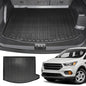 Premium Cargo Liner for Ford Escape S SE SEL Titanium 2013-2019 - 100% Protection - Custom Fit Car Trunk Mat - All-Season Black Cargo Mat - 3D Shaped Laser Measured Trunk Liners for Ford Escape