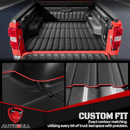 Truck Bed Mat Bed Liner Fit for 2022 2023 2024 2025 2026 Ford Maverick Hybrid & Gas Accessories(4.5FT, 54.4"), Not Fit Drop-in Liner - style: 6)2022-2025 |Ford Maverick Hybrid&Gas Bed Mat (4.5FT, 54.4" Bed)