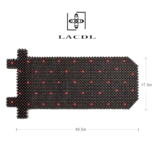 Beaded Car Seat Covers for Cars, Cooling Bead Seat Cover for Trucks & SUVs - Auto Ventilated Seat Cooler Pad, Natural Wood Breathable Beads - Sweat Protector for Summer, Stars