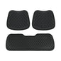 3D Decompression Car Seat Cushion Breathable and Comfortable Driver Seat Cushion Non-Slip Car Seat Pads for Car,Truck,SUV,Truck,Etc (Three-piece set, Black) - color: Black, style: Three-piece set