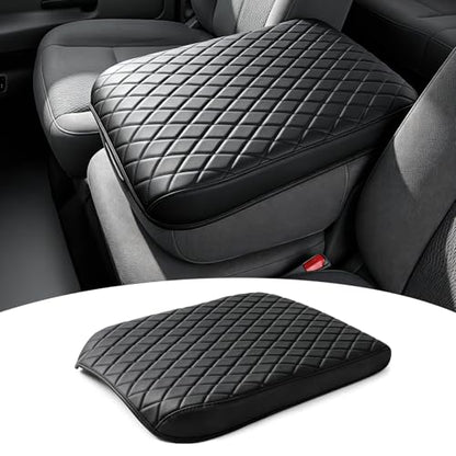 FREESOO Center Console Cover for 2002-2012 Dodge Ram 1500 2500 3500, Armrest Cushion Pad, Waterproof Faux Leather, Easy to Clean, Non-Slip & Anti-Scratch, Jump Seat Only - size: 2002-2012 Jump seat covers