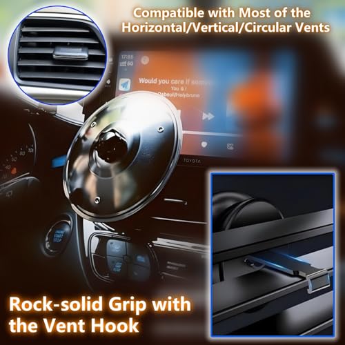 Car Crash Cymbal， 2025 New Model Car Cymbal Air Vent， Suitable For Car Decoration, Designed For Music Lovers, Make Your Driving More Interesting， And Applicable To Various Car Models （Silver）