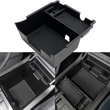 Compatible with Subaru Impreza 2017-22 2023 and Crosstrek 2018 2019 2020 2021 2022 2023 Accessories Center Console Tray Organizer, Armrest Secondary Storage Box