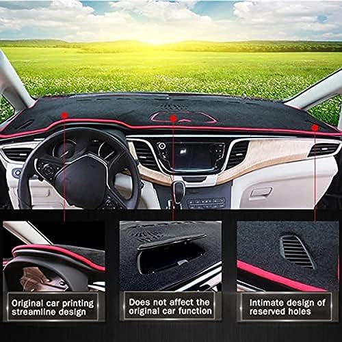 BIVVI Dashboard Cover,Fit for Honda Insight II 2009-2014 Sun Protection Non-Slip Pad Dashboard Decorative Interior Accessories