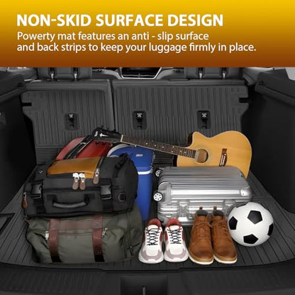 Floor Mats for 2024-2026 Chevy Trax/Buick Envista Car Mats, All Weather TPE Custom Upper Position Cargo Liner Seat Back Covers Protectors Full Set Car Accessories - size: 2)Chevy Trax/Buick Envista｜24-26｜Full Set