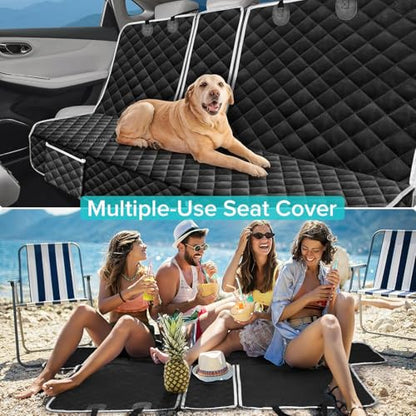 Dog Car Seat Cover Compatible with Audi A4 A5 A3 Q3 Q5 A6 Back Seat Accessories, Waterproof Pet Bench Backseat Covers with Non-Slip Backing - 2026 New