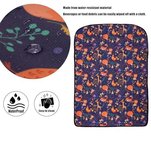 Waterproof Printed Seat Cover Compatible for WonderFold W4 Luxe/Elite,Handmade Double Sided Usable with Quilted Lining,Single 1 Pack Seat Cover