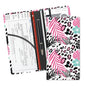 Leather Car Registration and Insurance Card Holder, Cute Car Accessories Vehicle Glove Box Car Organizer for Documents, Cards, License Boho Leaf Leopard - color: Boho Leaf Leopard