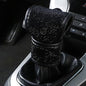 Auto Gear Shift Knob Cover with Crystal Glitter Bling Rhinestones,Car Knob Gear Stick Protector (Black Diamonds) - size: Gear Shift (Black Diamonds)