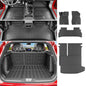 powoq Floor Mats Compatible with 2024-2026 Chevy Trax Trunk Mat with Backrest Mat TPE Floor Liner Replacement for 2024 2025 2026 Chevy Trax Accessories (Trunk Mat with Backrest Mat+Floor Mats) - size: Compatible with Chevy Trax | 2024-2026