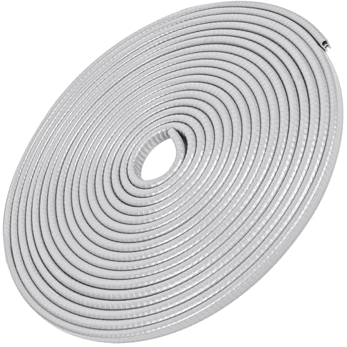 16.4Ft(5M) Long Car Door Edge Guards, U Shape Edge Trim Rubber Seal Protector Car Door Protection Anti-Collision Rubber Clips Easy to Cut No Need Adhesive Fit for Most Vehicles| Grey - color: Gray, size: 16.4FT