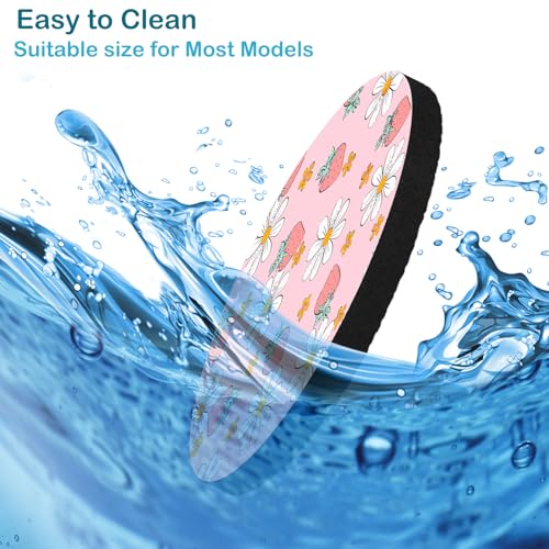 Car Cup Holder Coasters, 2 Pack – 2.75" Universal Auto Anti-Slip Insert Coaster, Rubber Car Coasters, Personalized Car Accessories for Women (Pink Strawberry) - color: Pink Strawberry