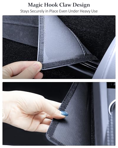 2PCS Center Console Anti Kick Pad Protector for Tesla Model 3 Highland 2024-2027 Accessories, TPE Front Side Seat Center Side Cover Pad Model 3 Anti-Dirty Waterproof Dust Resistant Protector Mat Cover - size: Model 3 Highland Anti Kick Pad